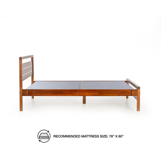 right side of Aria Super Bed Frame for bedroom