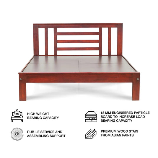 Fene Bed Frame - Rub - le