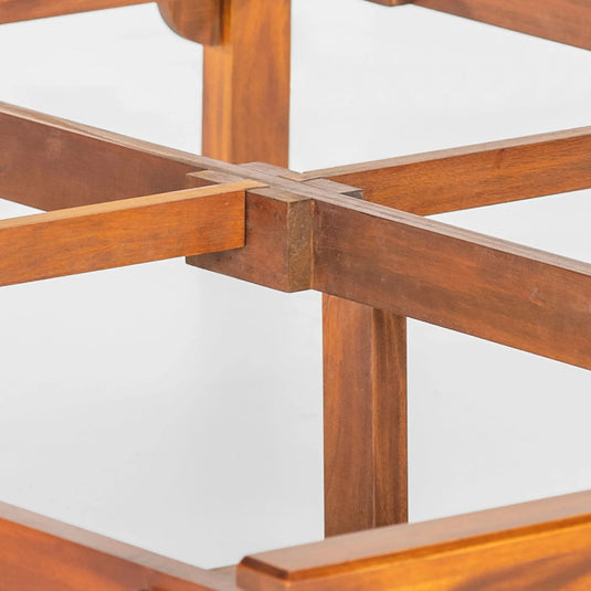 joint part of Haven Teak Bed Frame
