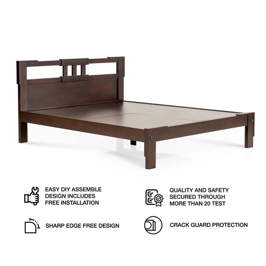 Luka Bed Frame - Rub - le