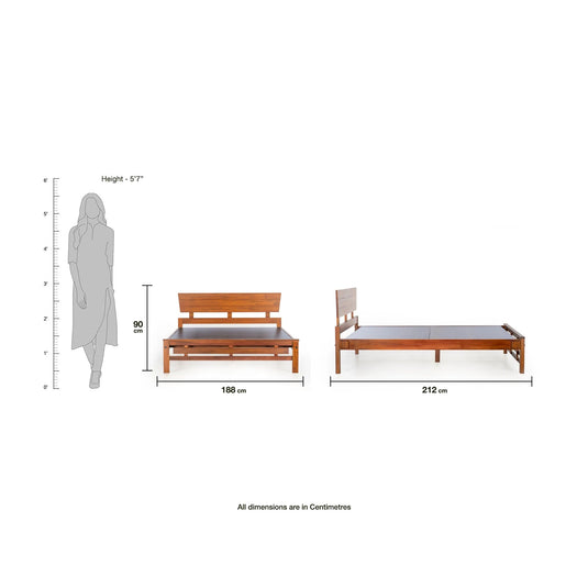 Nova Bed Frame - Rub - le