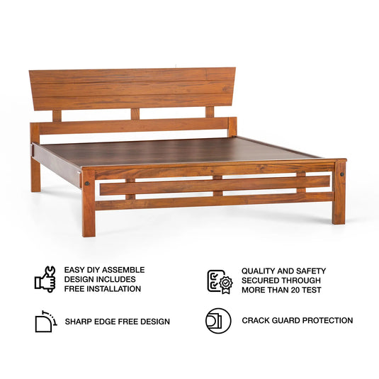 Nova Bed Frame - Rub - le