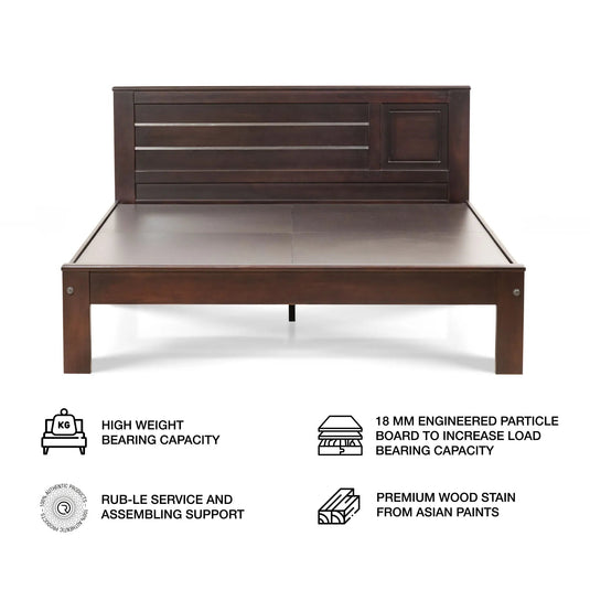 Shela Bed Frame - Rub - le