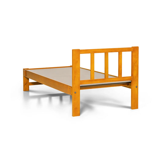 Solo Teak Single Bed