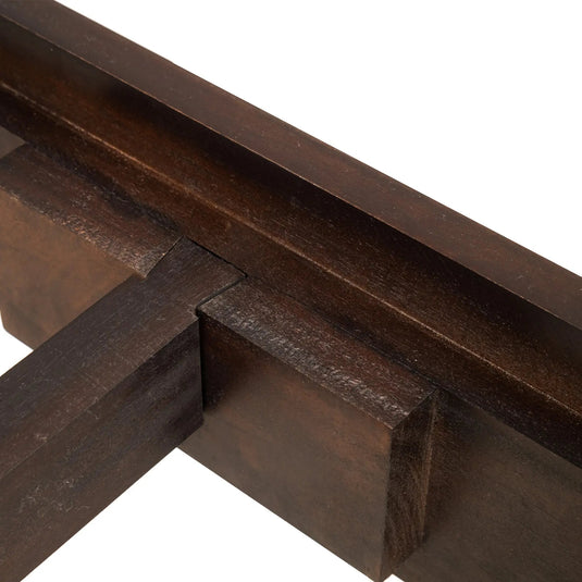 Solo Wenge Classic Single Bed - Rub - le