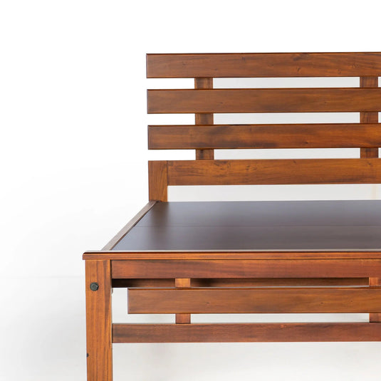 Vida Super Solid Wood Bed Frame - Rub - le