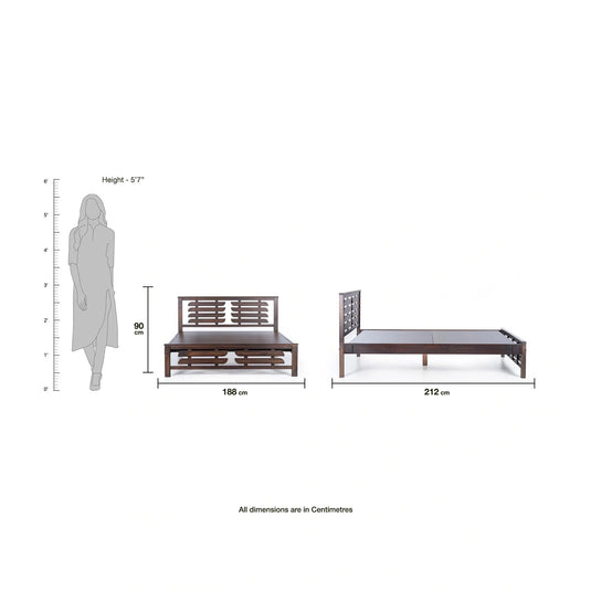 Enzo Bed Frame - Rub - le