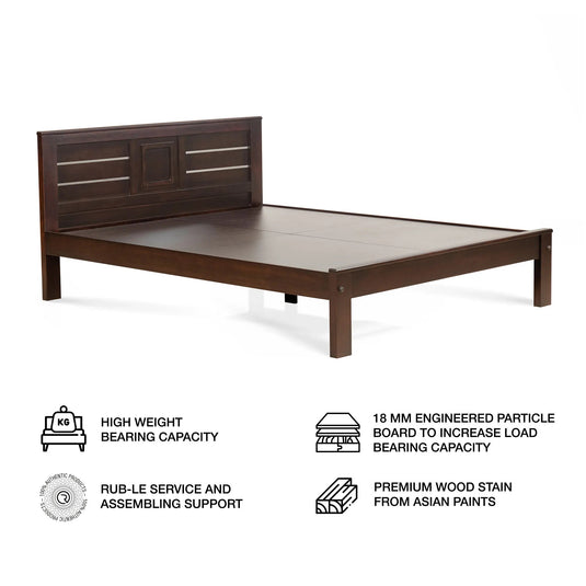 Eula Bed Frame - Rub - le