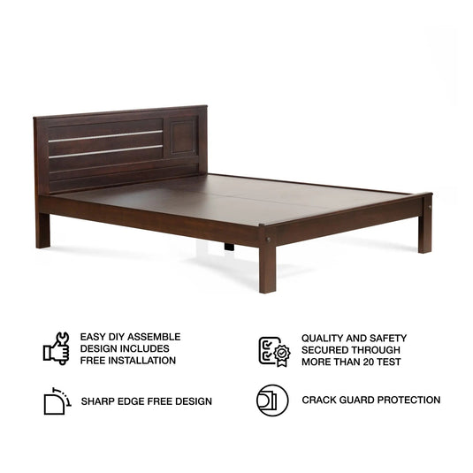 Shela Bed Frame - Rub - le