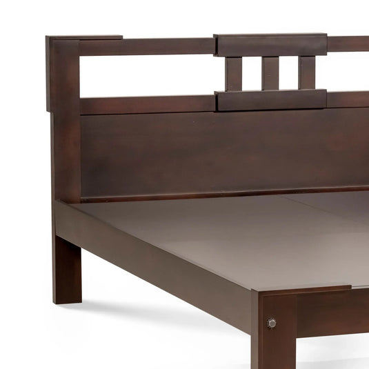 Luka solid wood bed  frame part