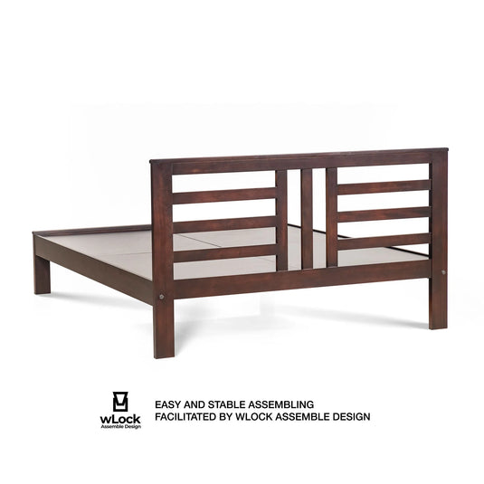 Reem Solid Wood Bed Frame